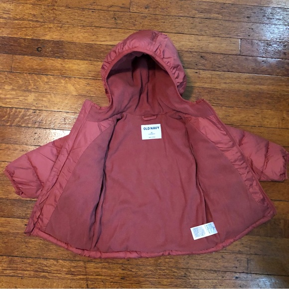 New 2T Old Navy Frost Free Hooded "Spice Girl” Quilted Puffer Jacket - Picture 6 of 7